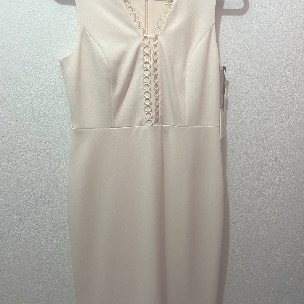 🌷Calvin Klein blush sheath dress